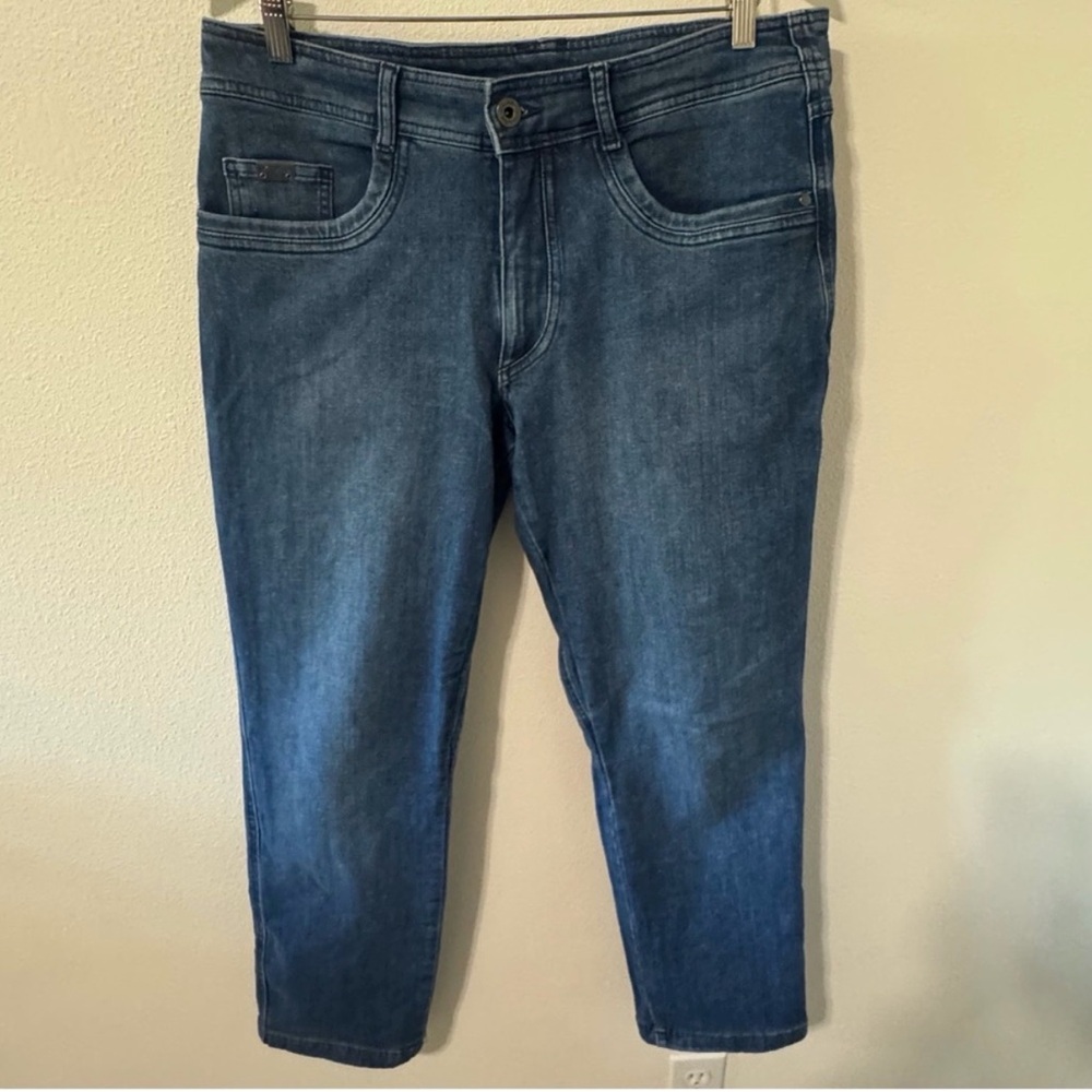 Kuhl Denim Klassik Jeans Vintage Blue Stretch Organic Cotton Outdoor 2022-34x30